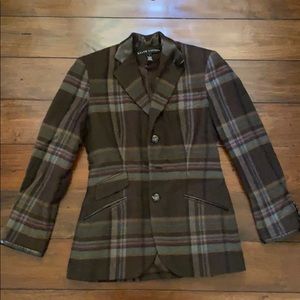 Ralph Lauren Plaid Blazer